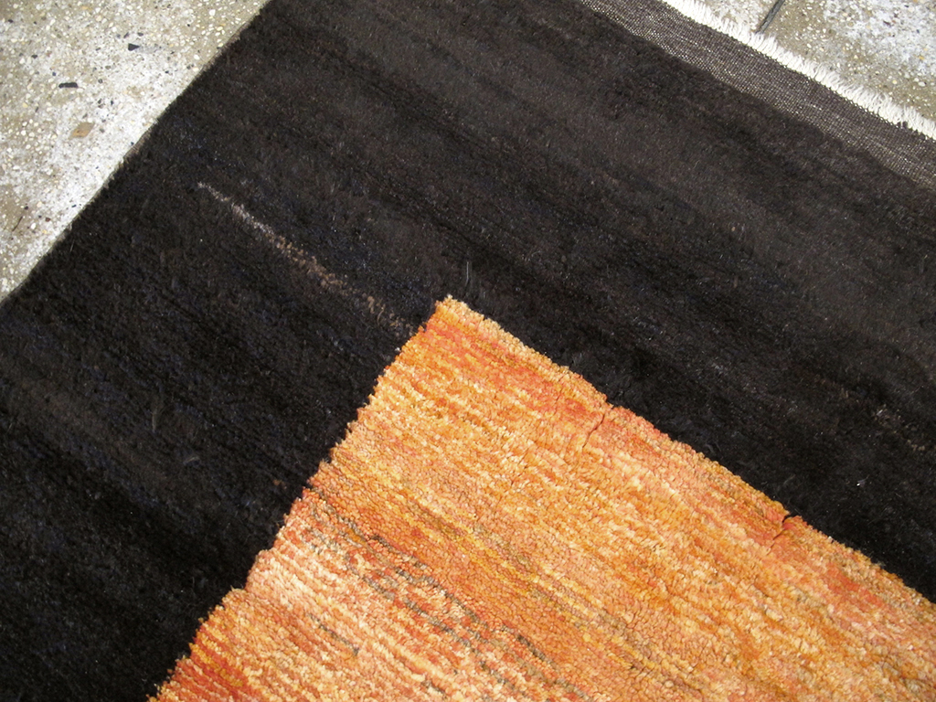 Vintage Turkish Anatolian Modernist Carpet, No.15836 - Gsblank