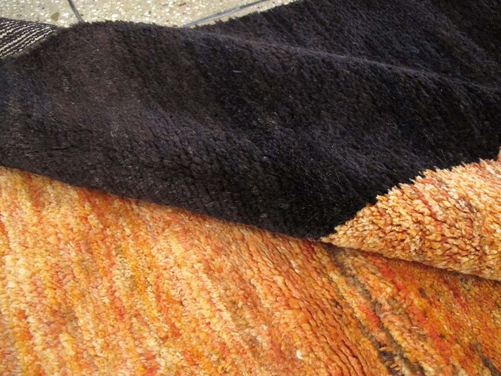 Vintage Turkish Anatolian Modernist Carpet, No.15836 - Gsblank