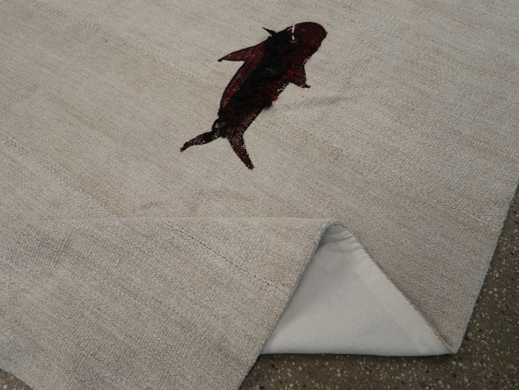 Modern Turkish Kilim, No.15842 - Gsblank