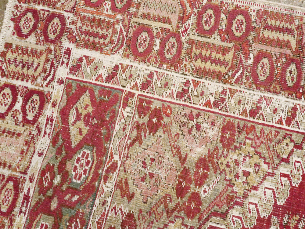 Antique Turkish Ghiordes Rug, No.15847 - Gsblank