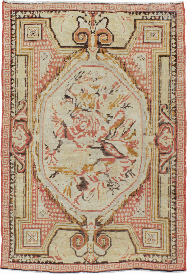 Antique Turkish Ghiordes Rug, No.15849 - Gsblank