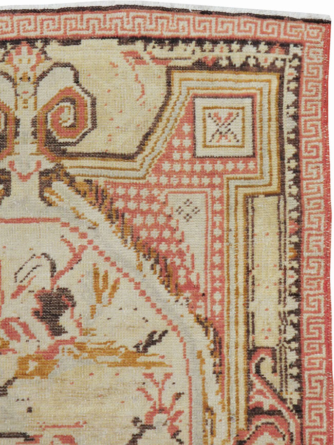 Antique Turkish Ghiordes Rug, No.15849 - Gsblank