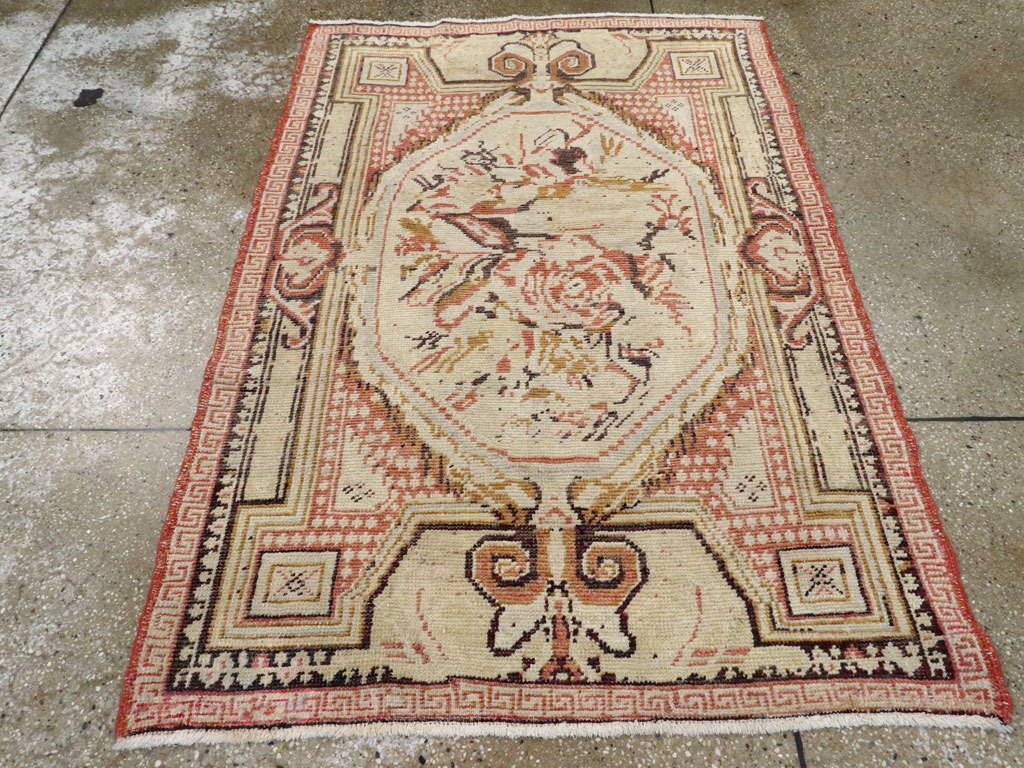 Antique Turkish Ghiordes Rug, No.15849 - Gsblank