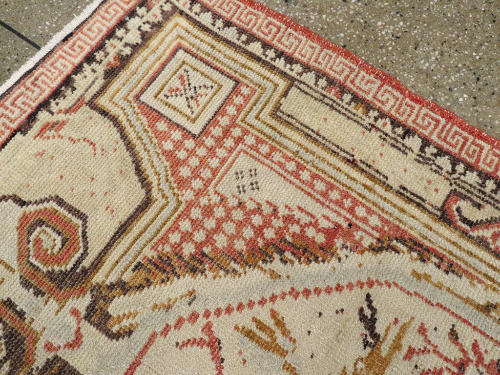 Antique Turkish Ghiordes Rug, No.15849 - Gsblank