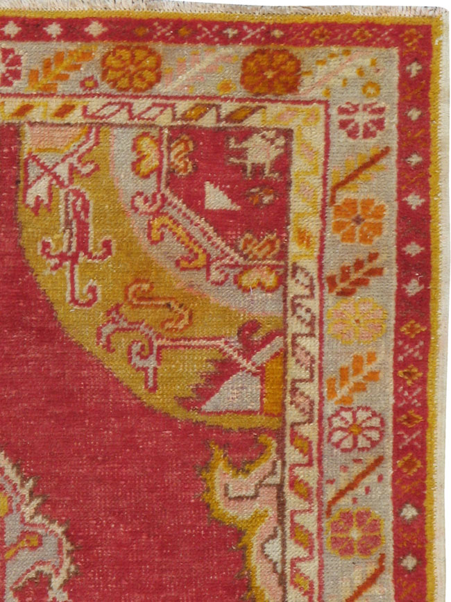 Antique Turkish Oushak Rug, No.15861 - Gsblank
