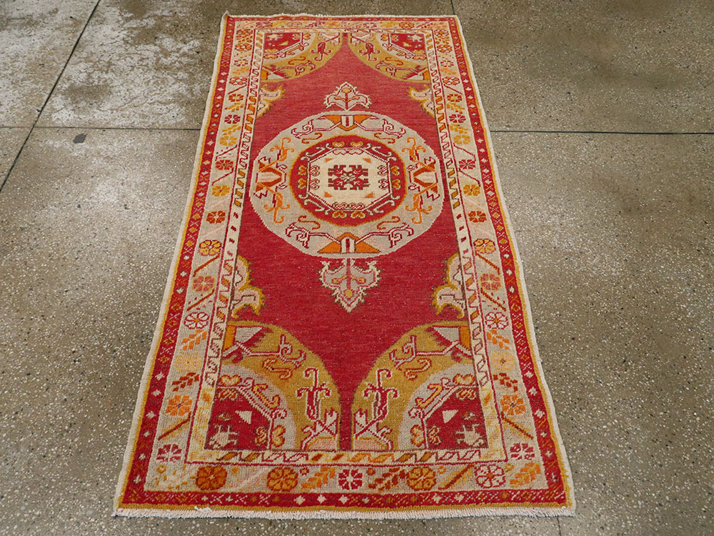 Antique Turkish Oushak Rug, No.15861 - Gsblank