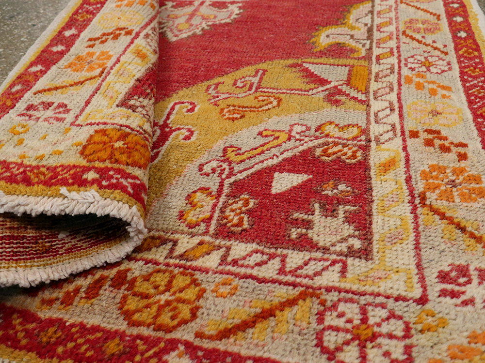 Antique Turkish Oushak Rug, No.15861 - Gsblank