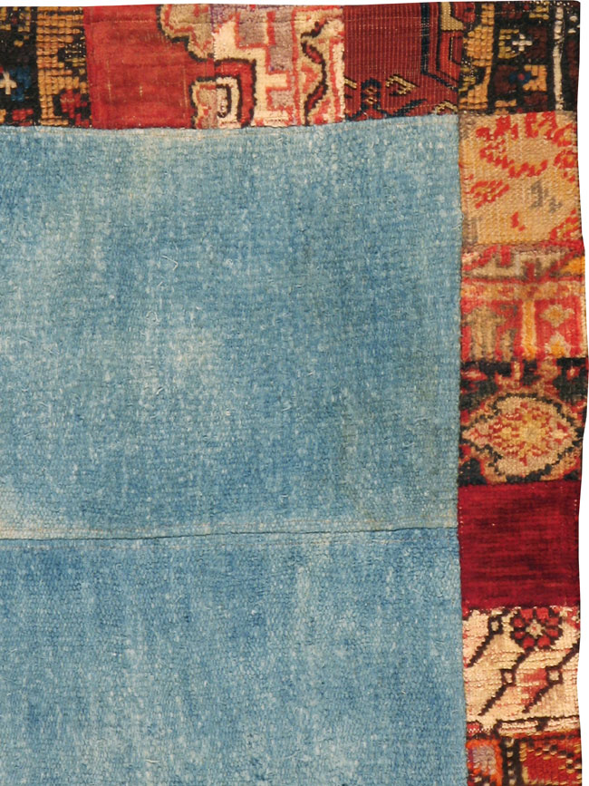 Modern Turkish Anatolian Patchwork Throw Rug, No.15872 - Gsblank