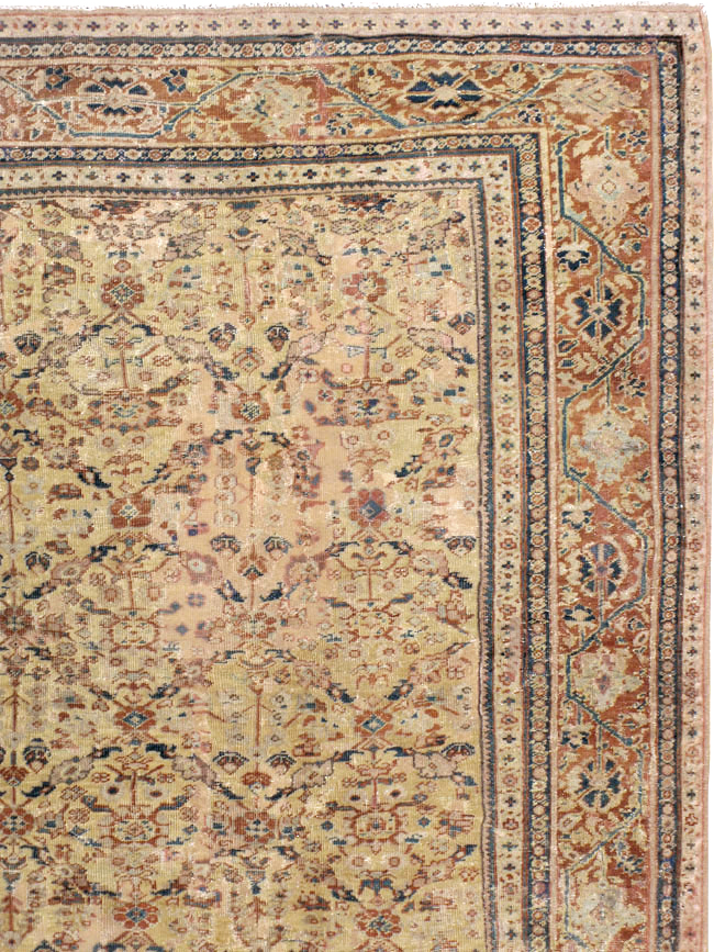 Antique Persian Mahal Carpet, No.15894 - Gsblank