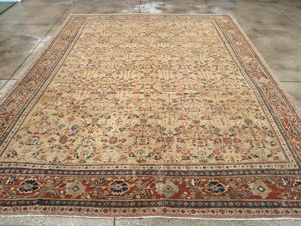 Antique Persian Mahal Carpet, No.15894 - Gsblank