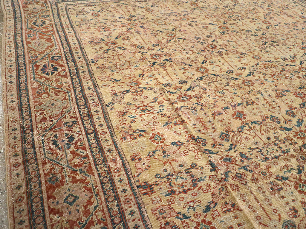 Antique Persian Mahal Carpet, No.15894 - Gsblank
