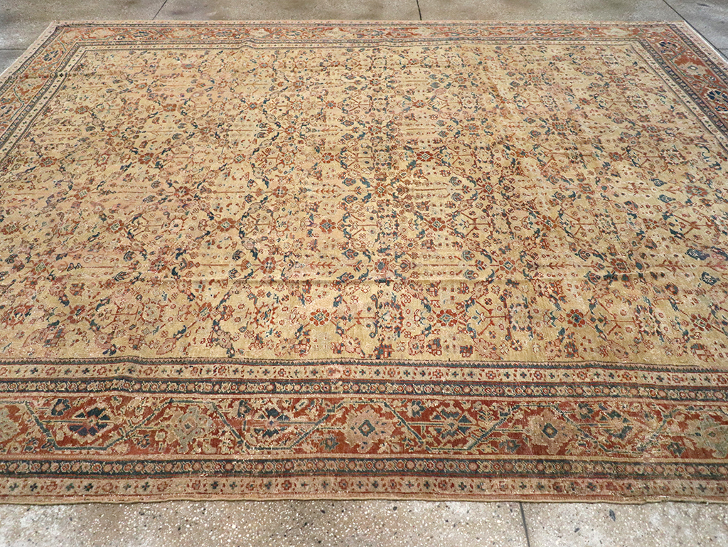 Antique Persian Mahal Carpet, No.15894 - Gsblank