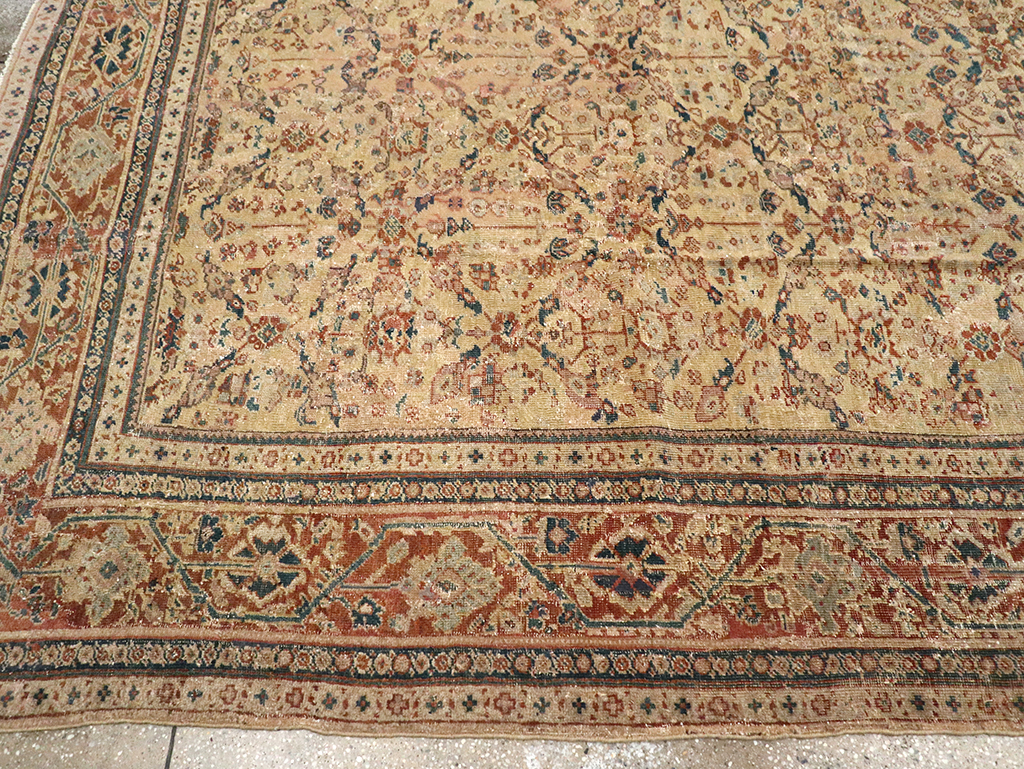 Antique Persian Mahal Carpet, No.15894 - Gsblank