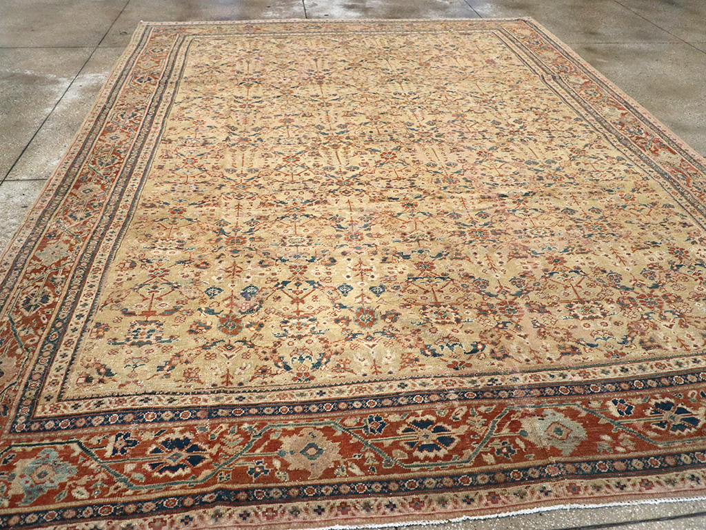 Antique Persian Mahal Carpet, No.15894 - Gsblank