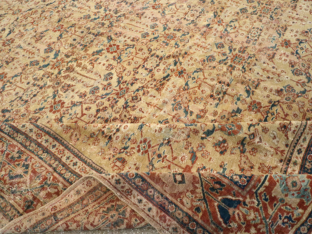 Antique Persian Mahal Carpet, No.15894 - Gsblank