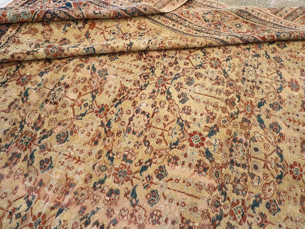 Antique Persian Mahal Carpet, No.15894 - Gsblank