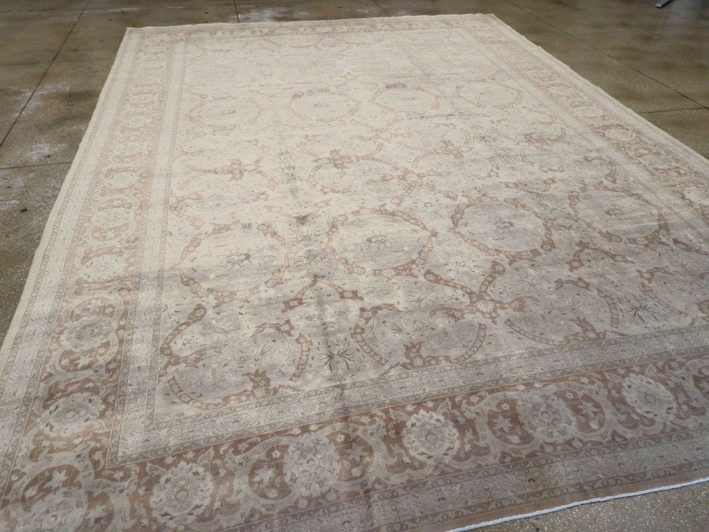 Antique Persian Tabriz Carpet, No.15897 - Gsblank