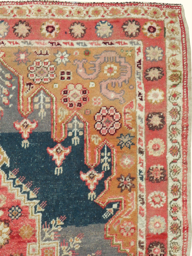 Antique Turkish Oushak Rug, No.15909 - Gsblank