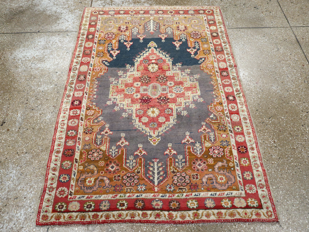 Antique Turkish Oushak Rug, No.15909 - Gsblank
