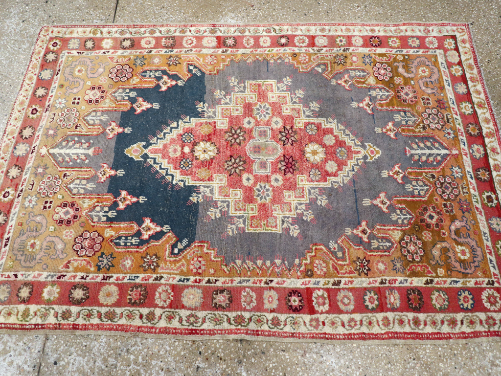 Antique Turkish Oushak Rug, No.15909 - Gsblank