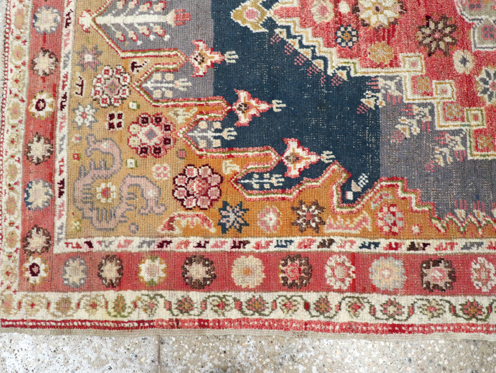 Antique Turkish Oushak Rug, No.15909 - Gsblank