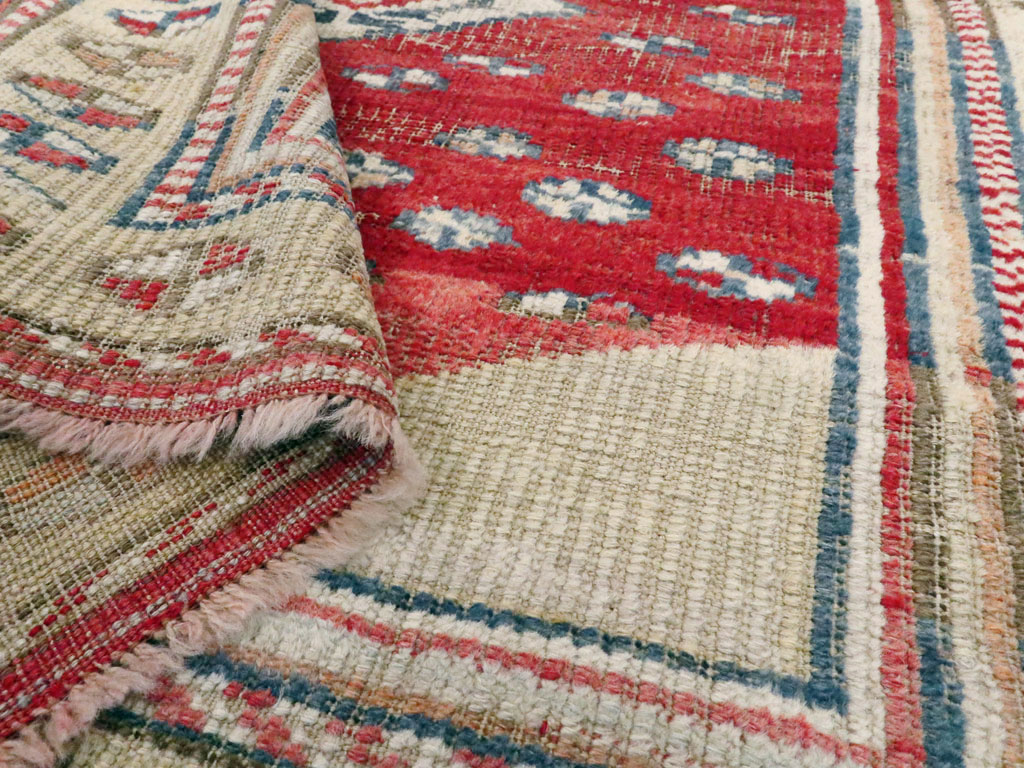 Vintage Turkish Ghiordes Rug, No.15914 - Gsblank
