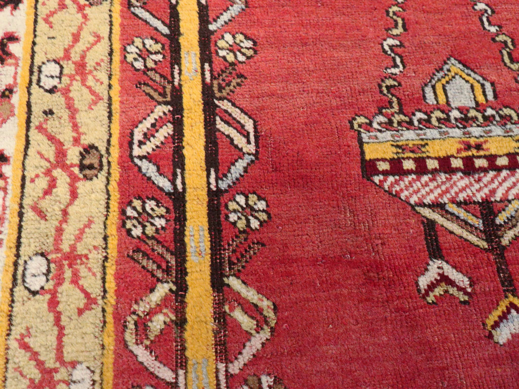 Antique Turkish Ghiordes Rug, No.15924 - Gsblank