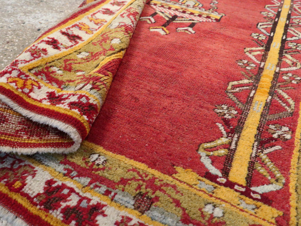 Antique Turkish Ghiordes Rug, No.15924 - Gsblank