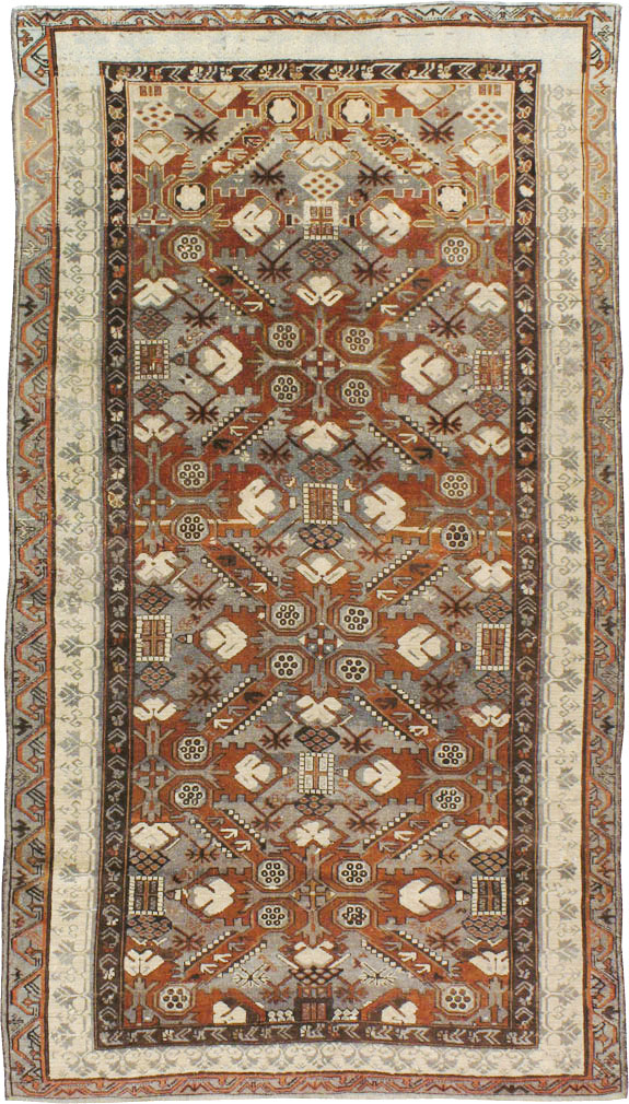 Antique Caucasian Zeikhour Carpet, No.15935 - Gsblank