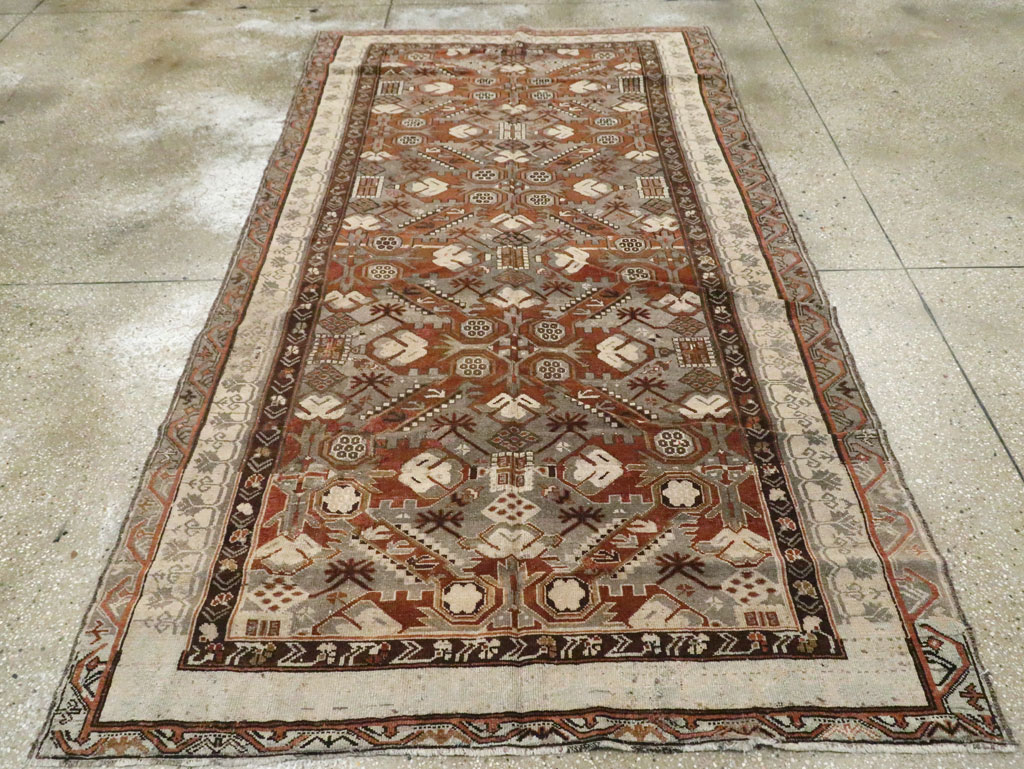 Antique Caucasian Zeikhour Carpet, No.15935 - Gsblank