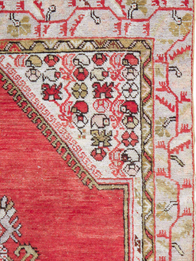 Vintage Turkish Oushak Rug, No.15939 - Gsblank