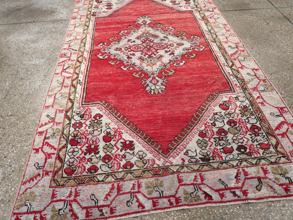 Vintage Turkish Oushak Rug, No.15939 - Gsblank