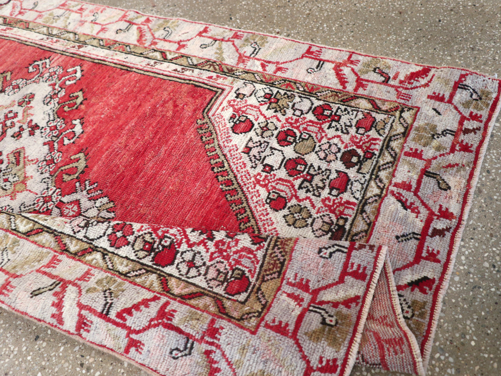 Vintage Turkish Oushak Rug, No.15939 - Gsblank