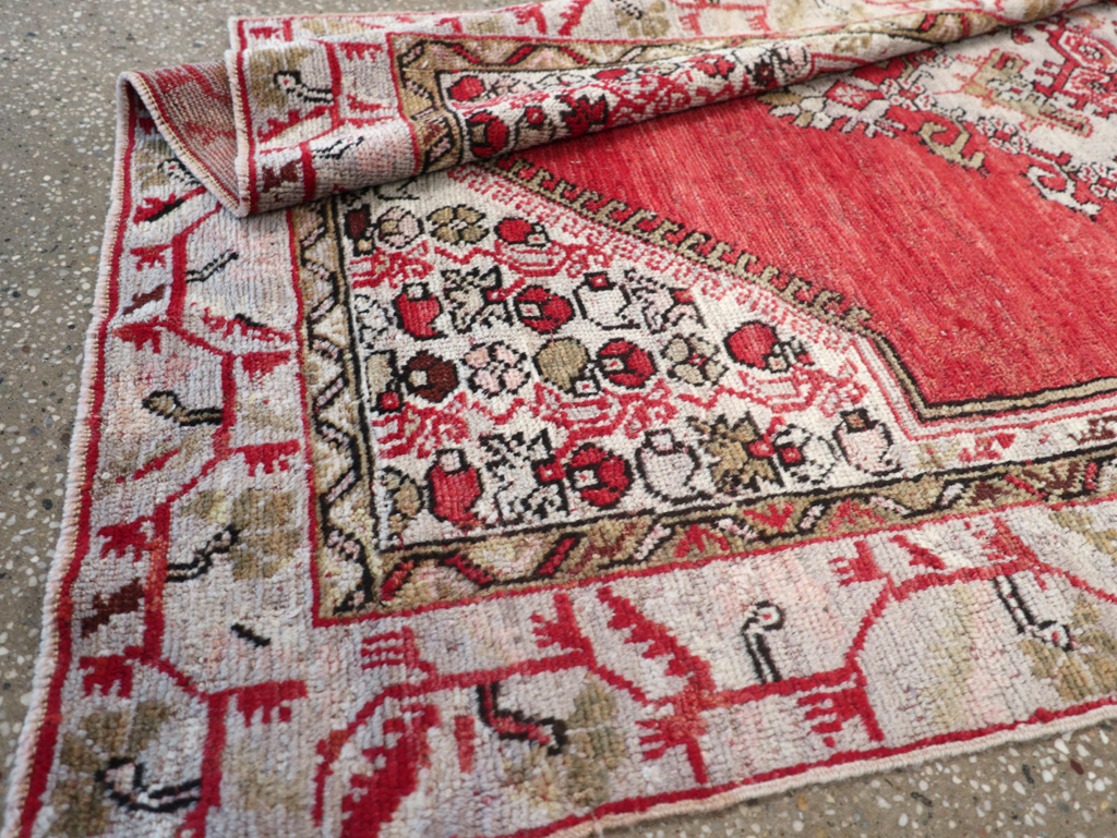 Vintage Turkish Oushak Rug, No.15939 - Gsblank