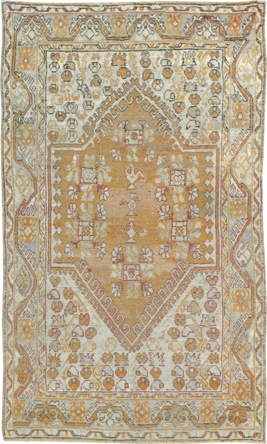 Antique Turkish Ghiordes Rug, No.15940 - Gsblank