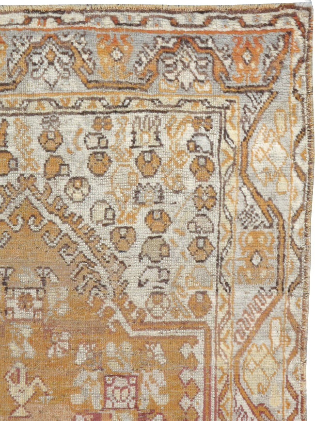 Antique Turkish Ghiordes Rug, No.15940 - Gsblank