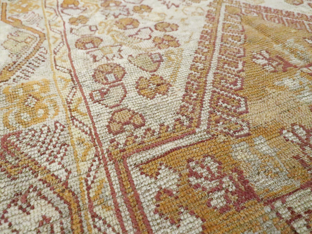 Antique Turkish Ghiordes Rug, No.15940 - Gsblank