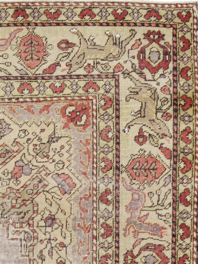 Vintage Turkish Sivas Pictorial Rug, No.15956 - Gsblank