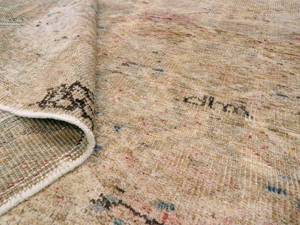 Vintage Turkish Anatolian Square Rug, No.15961 - Gsblank