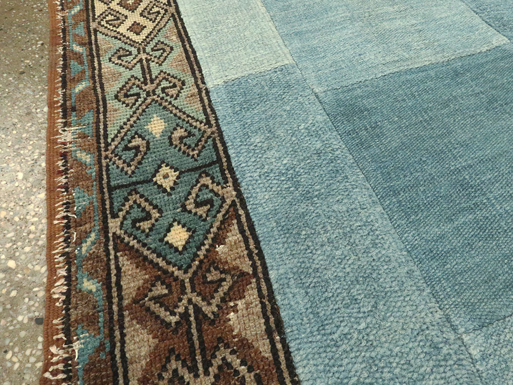 Vintage Turkish Patchwork Kilim, No.15963 - Gsblank