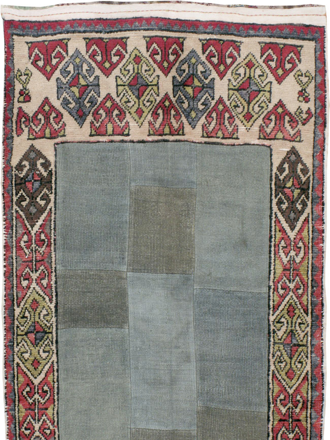 Vintage Turkish Patchwork Kilim, No.15965 - Gsblank