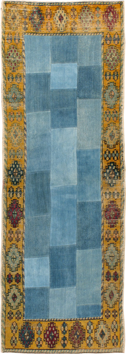 Modernist Patchwork Flatweave Kilim, No.15966 - Gsblank