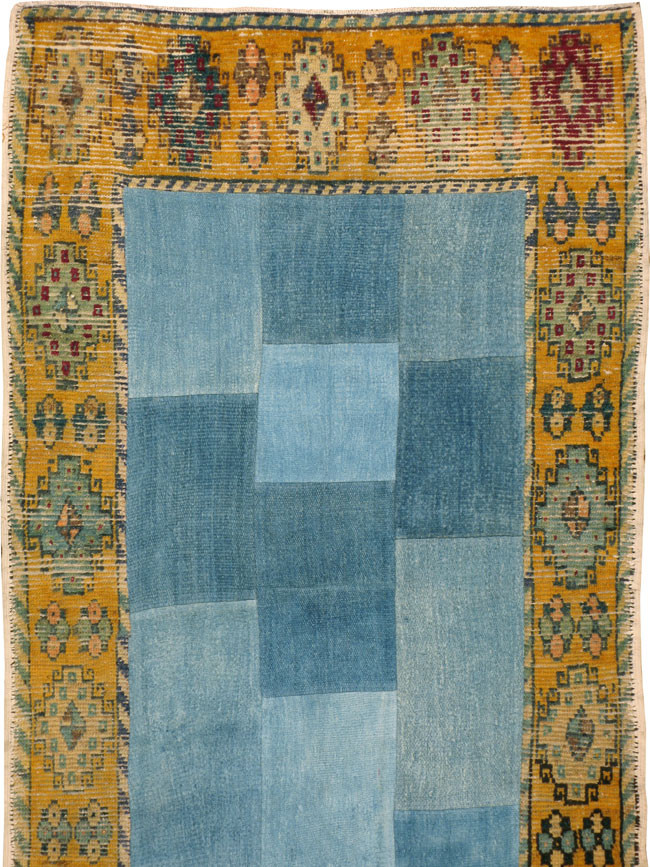 Modernist Patchwork Flatweave Kilim, No.15966 - Gsblank
