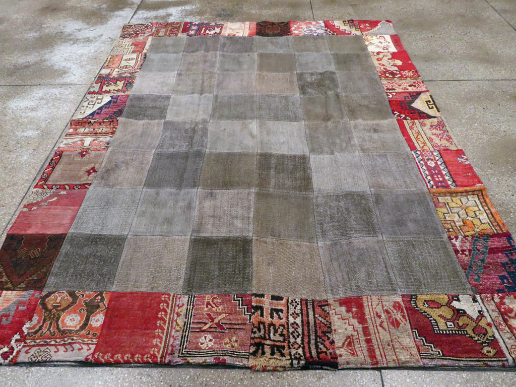 Vintage Patchwork Kilim, No.15967 - Gsblank