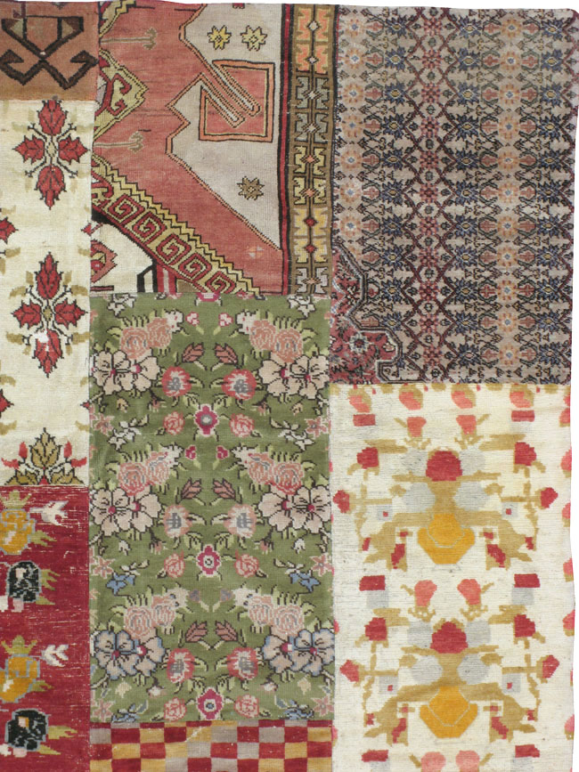 Vintage Turkish Anatolian Patchwork carpet, No.15968 - Gsblank