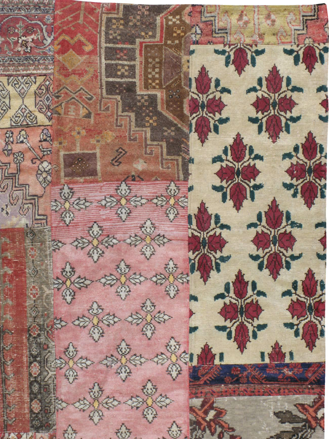 Vintage Turkish Anatolian Patchwork carpet, No.15968 - Gsblank