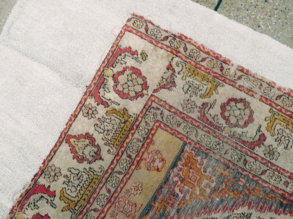 Antique Turkish Ghiordes Rug, No.15972 - Gsblank