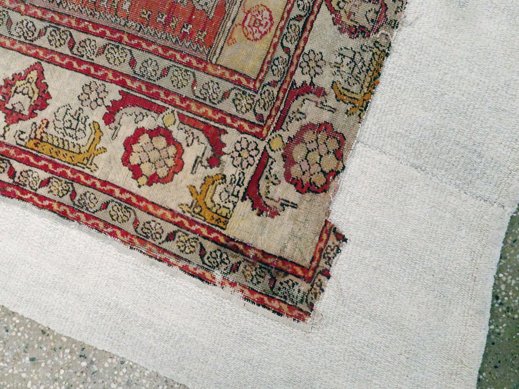 Antique Turkish Ghiordes Rug, No.15972 - Gsblank
