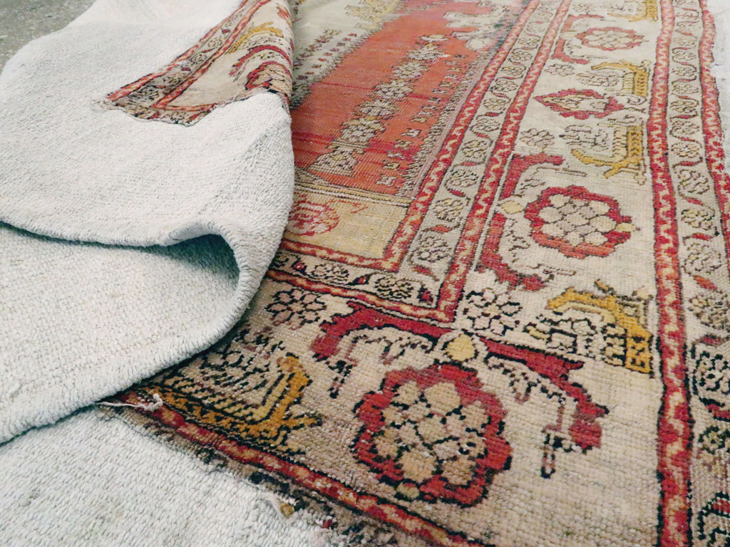 Antique Turkish Ghiordes Rug, No.15972 - Gsblank