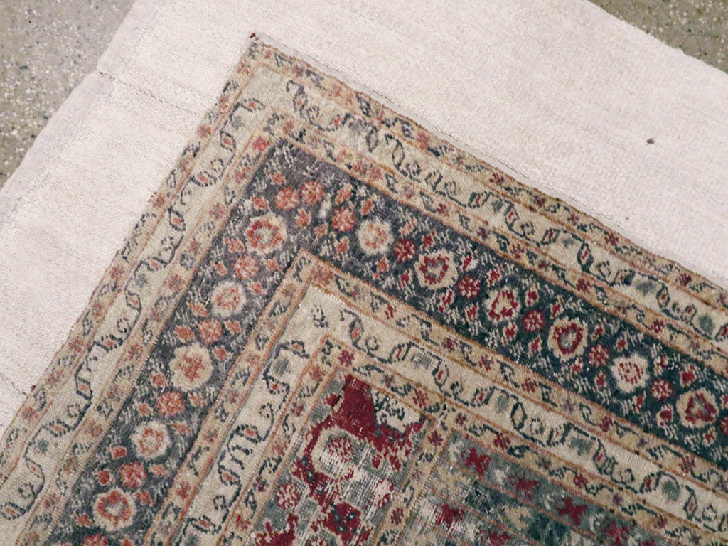 Antique Turkish Ghiordes Rug, No.15973 - Gsblank